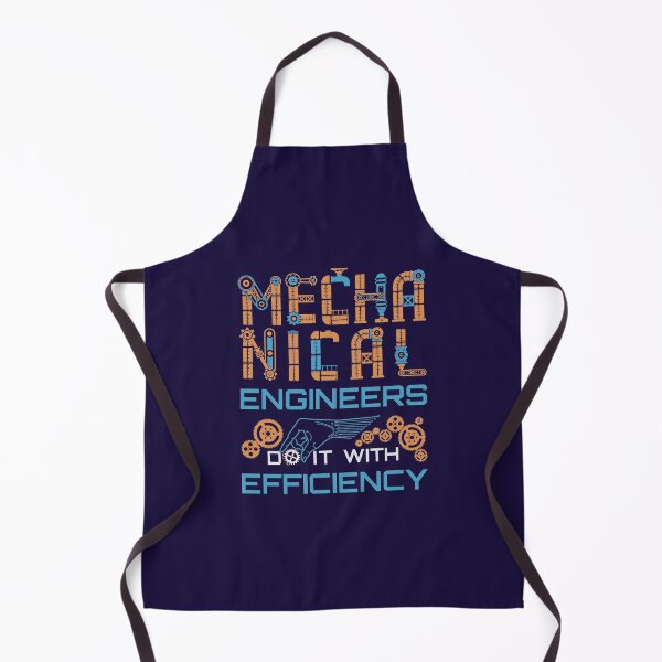 Mechanical Engineering Aprons Redbubble
