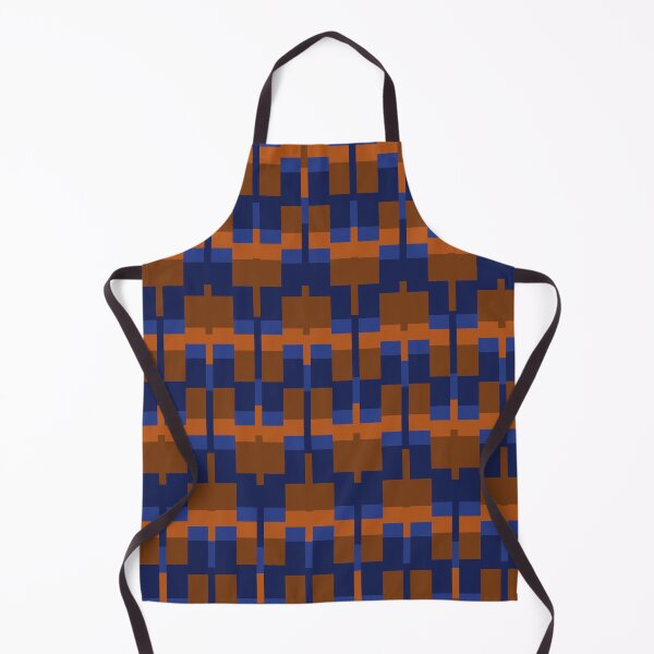 Item preview, Squares and Lines in Blues and Tans designed and sold by neverfaraway.