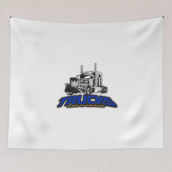 Item preview, Trucks- Kings of the road Blue 17 designed and sold by ajtechdesigns.