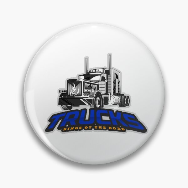 Item preview, Trucks- Kings of the road Blue 17 designed and sold by ajtechdesigns.