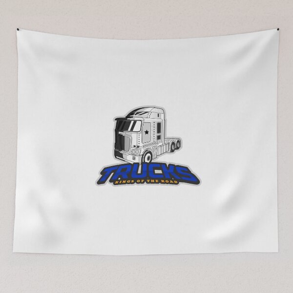 Item preview, Trucks- Kings of the road Blue 18 designed and sold by ajtechdesigns.