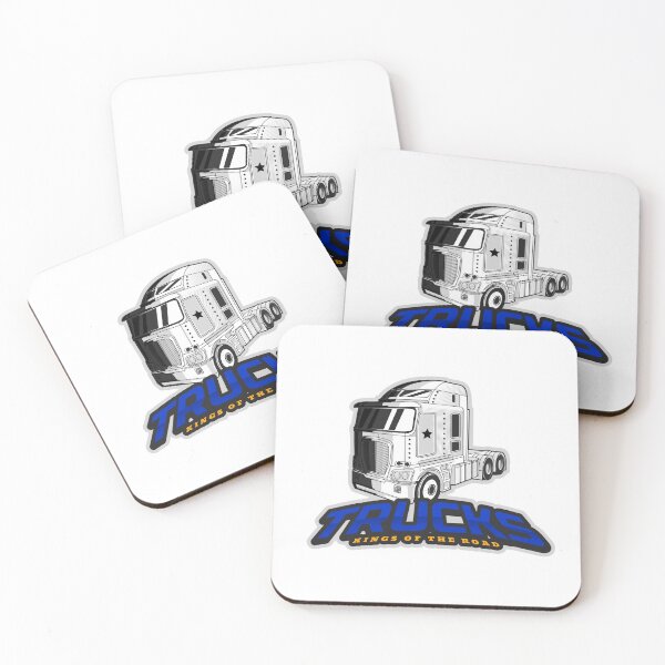 Item preview, Trucks- Kings of the road Blue 18 designed and sold by ajtechdesigns.