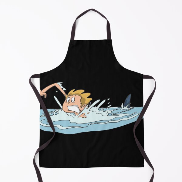 Item preview, Swimmer with shark designed and sold by Monkey Ful.