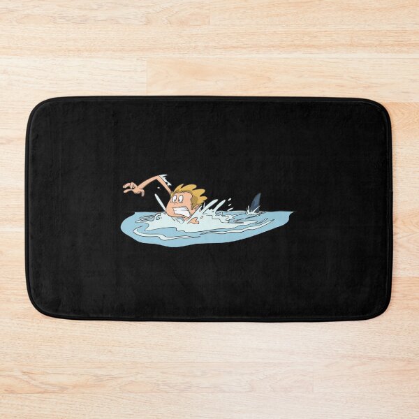 Item preview, Swimmer with shark designed and sold by Monkey Ful.