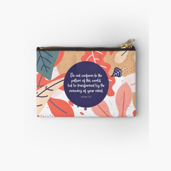 Item preview, Be transformed, Romans 12:2, Bible Verse designed and sold by StudioCitrine.