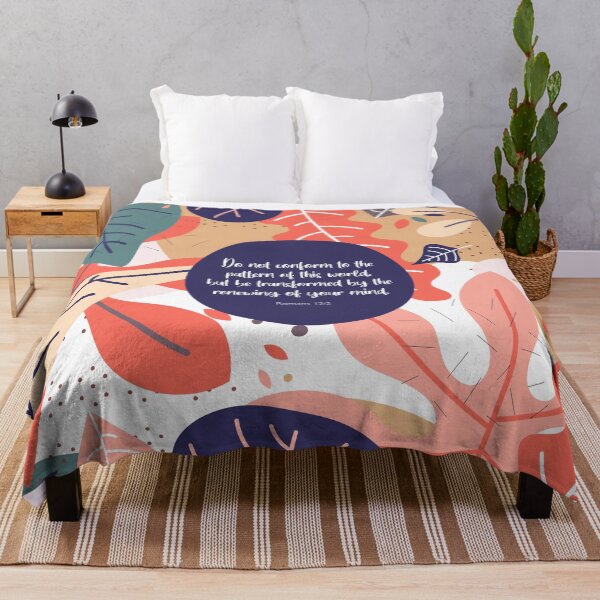 Item preview, Be transformed, Romans 12:2, Bible Verse designed and sold by StudioCitrine.