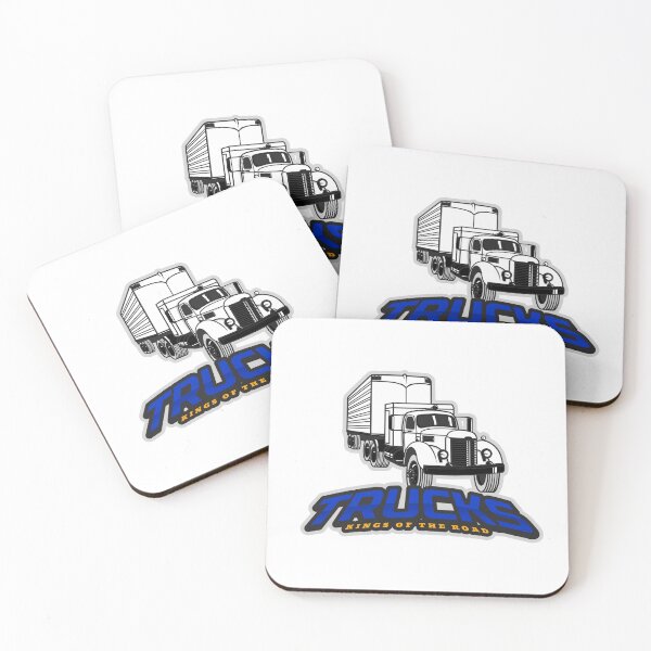 Item preview, Trucks- Kings of the road Blue 19 designed and sold by ajtechdesigns.