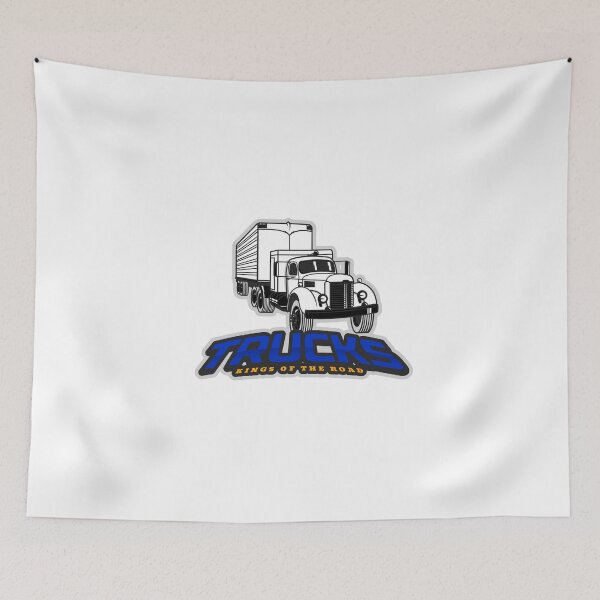 Item preview, Trucks- Kings of the road Blue 19 designed and sold by ajtechdesigns.