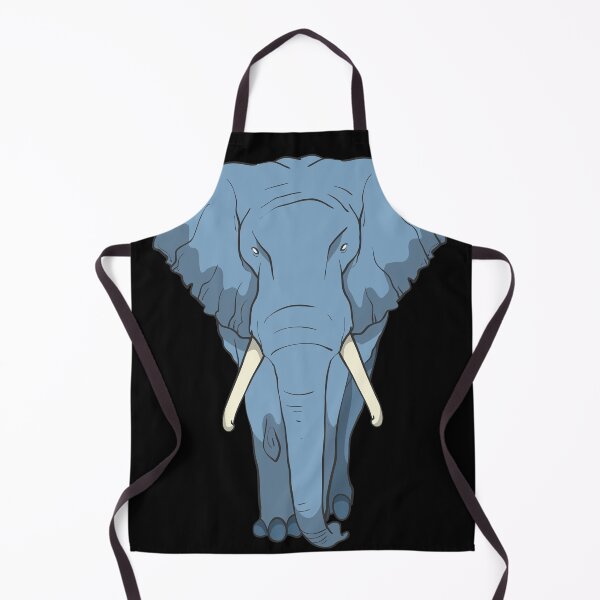 Item preview, Elephantwith big tusks designed and sold by Monkey Ful.