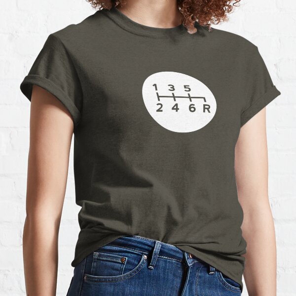 Manual Transmission Shift Pattern 2 Classic T-Shirt