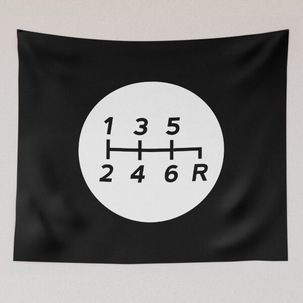 Item preview, Manual Transmission Shift Pattern 2 designed and sold by ApexFibers.