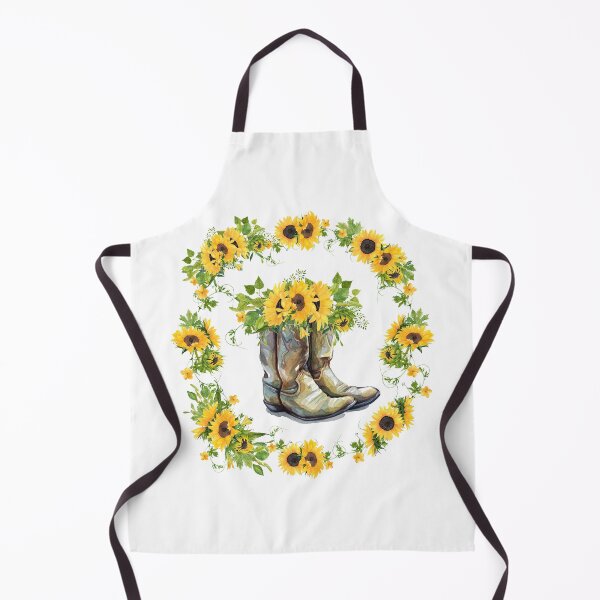 Item preview, Cowboy Boots & Sunflowers designed and sold by IllusionFuzion.