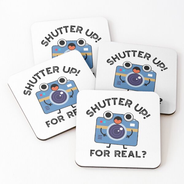 Item preview, Shutter Up For Real Funny Camera Puns  designed and sold by punnybone.