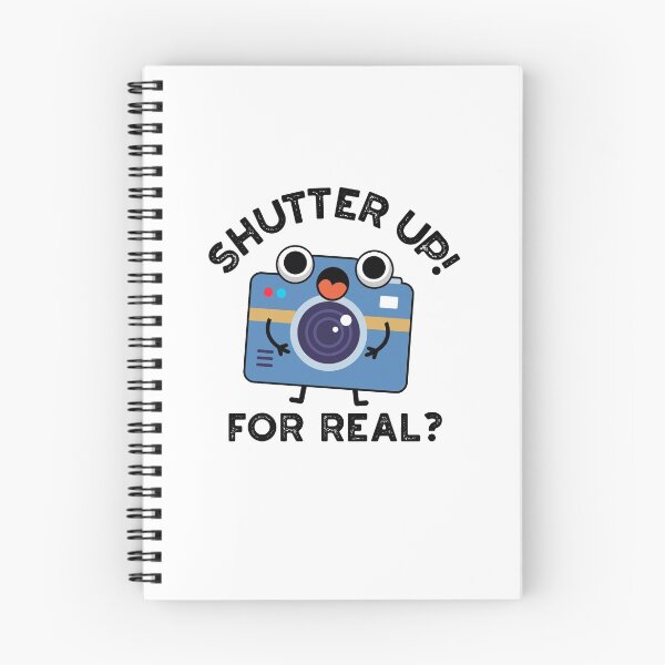 Item preview, Shutter Up For Real Funny Camera Puns  designed and sold by punnybone.