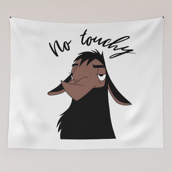 Item preview, No touchy, llama designed and sold by Narniax.