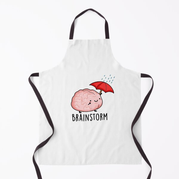 Item preview, Brain Storm Funny Anatomy Puns  designed and sold by punnybone.