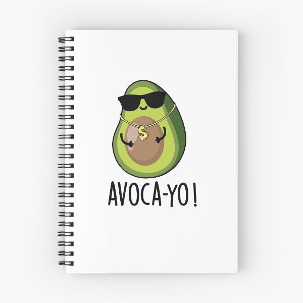 Item preview, Avoca-yo Cool Funny Avocado Puns  designed and sold by punnybone.