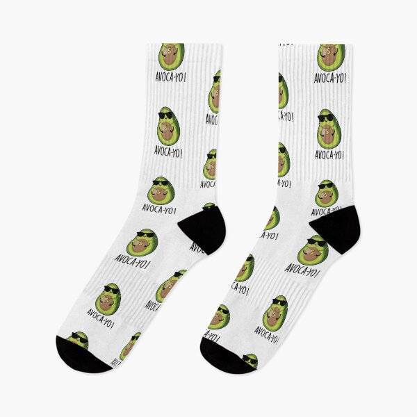 Item preview, Avoca-yo Cool Funny Avocado Puns  designed and sold by punnybone.