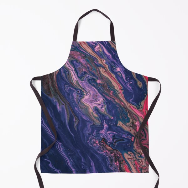 Item preview, Marble Swirls of Dark Purple Blue and Pink Abstract Pattern designed and sold by Alicia Chee.