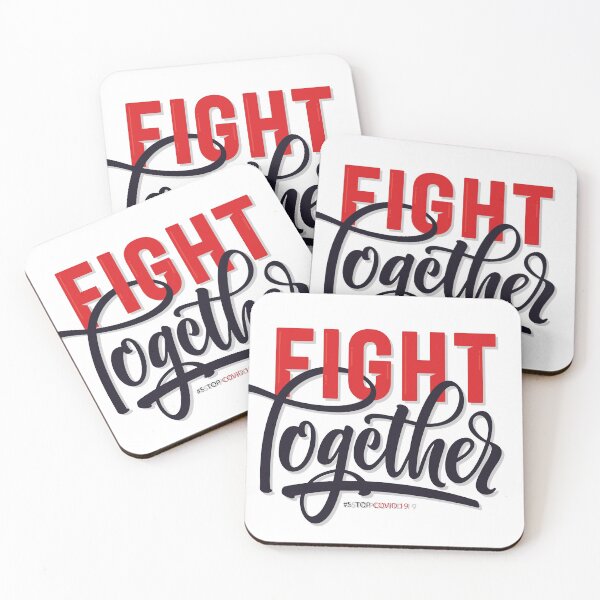 Item preview, Fight Together # Covid19 Design designed and sold by Marco Damm.
