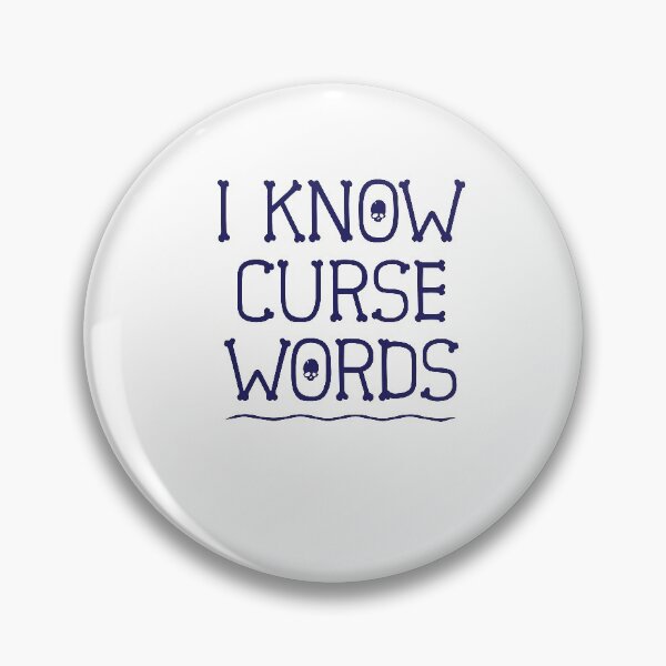 Item preview, I Know Curse Words ,Halloween gift designed and sold by Noussairox.