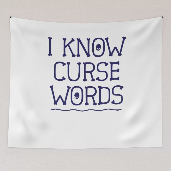 Item preview, I Know Curse Words ,Halloween gift designed and sold by Noussairox.