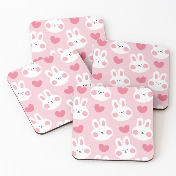Item preview, Pink Bunny Chums designed and sold by kawaiistudio.