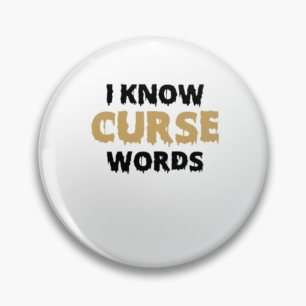 Item preview, I Know Curse Words ,Halloween gift designed and sold by Noussairox.