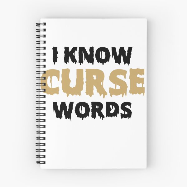 Item preview, I Know Curse Words ,Halloween gift designed and sold by Noussairox.