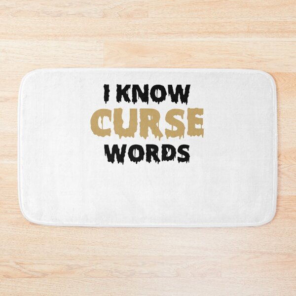Item preview, I Know Curse Words ,Halloween gift designed and sold by Noussairox.