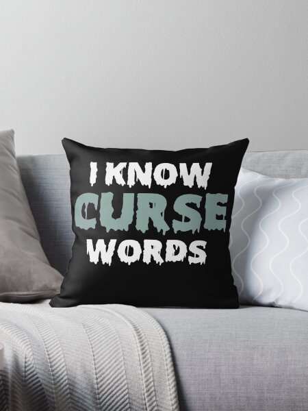 Pillows with words on them best sale