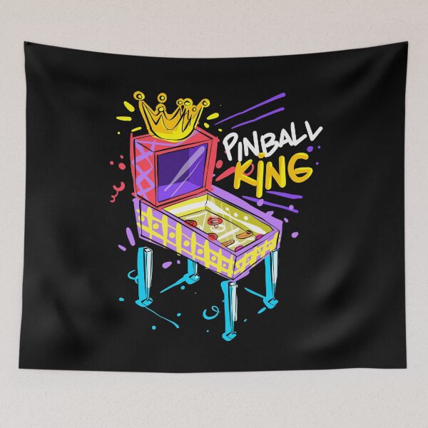 Item preview, Pinball King Arcade Games designed and sold by SqualeForce.