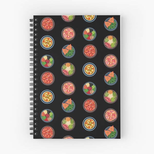 Item preview, KOREAN FOOD Asian Food Pack - Noodles Bibimbap Bulgogi [BUY MEDIUM OR LARGER FOR STICKER PACK] designed and sold by SugarSaint.