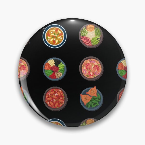 Item preview, KOREAN FOOD Asian Food Pack - Noodles Bibimbap Bulgogi [BUY MEDIUM OR LARGER FOR STICKER PACK] designed and sold by SugarSaint.