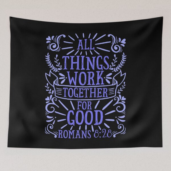 Item preview, Romans 8:28 All Things Work For Good designed and sold by plushism.