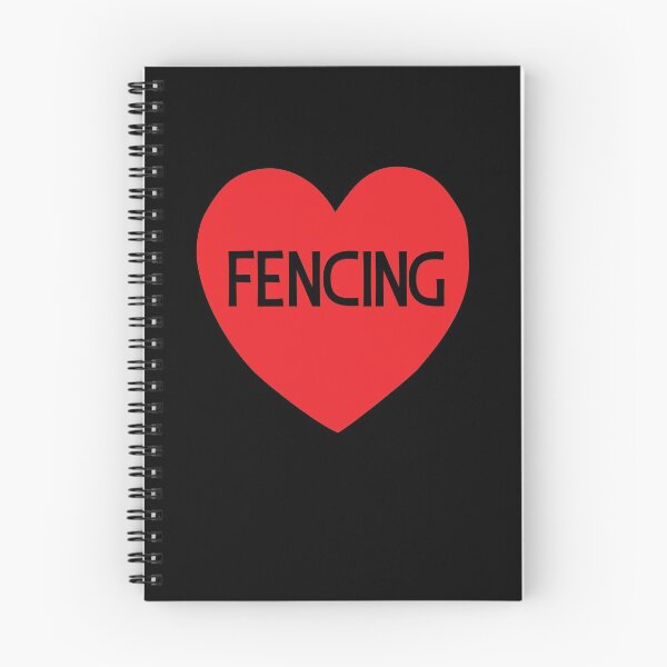 Item preview, Love Fencing heart designed and sold by ReluctantChickn.