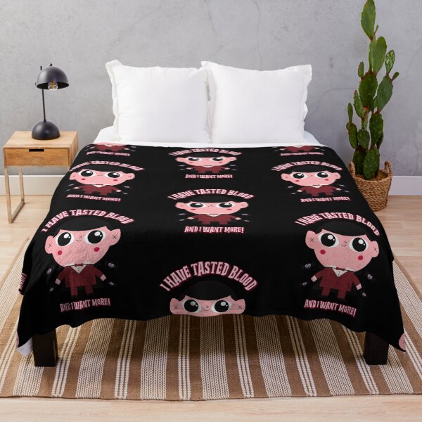 Item preview, I Have Tasted Blood And I Want More! | Halloween Holiday | Cute Dracula Cartoon Illustration designed and sold by Ainbowz-Artwork.