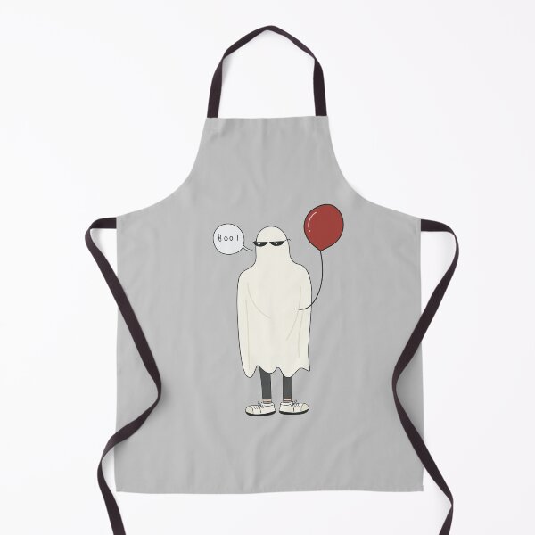Item preview, Funny Ghost with balloon for Halloween designed and sold by yselle.
