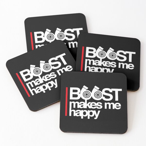 Item preview, Boost Makes Me Happy (Red) designed and sold by ApexFibers.