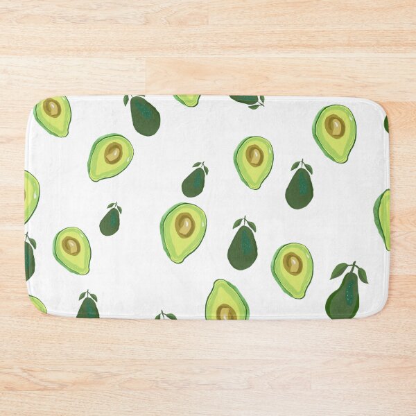 Item preview, Avocado yummy fruit art print  designed and sold by shreya ranjan.