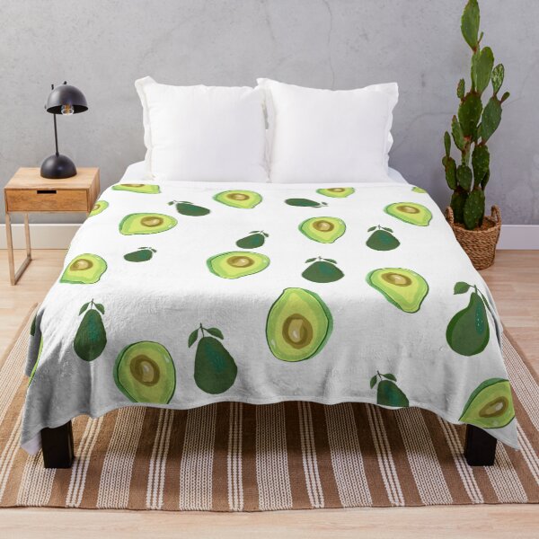 Item preview, Avocado yummy fruit art print  designed and sold by shreya ranjan.