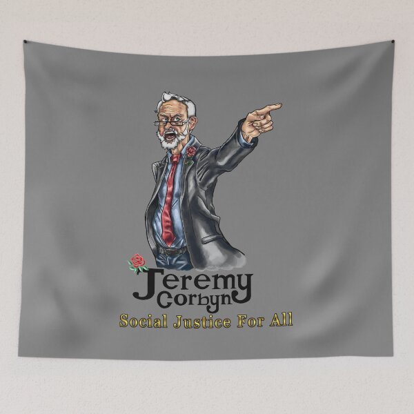 Item preview, Jeremy Corbyn Social justice for all designed and sold by Pixelpegasus1.