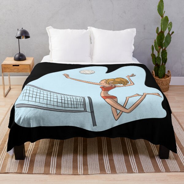 Item preview, Beach volleyball girl smashing designed and sold by Monkey Ful.