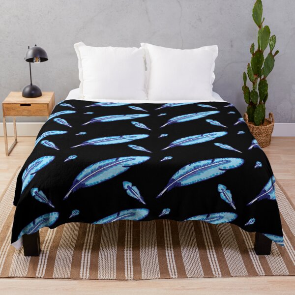 Item preview, Sketched falling feathers pattern by Justin Cobb designed and sold by Justin Cobb.