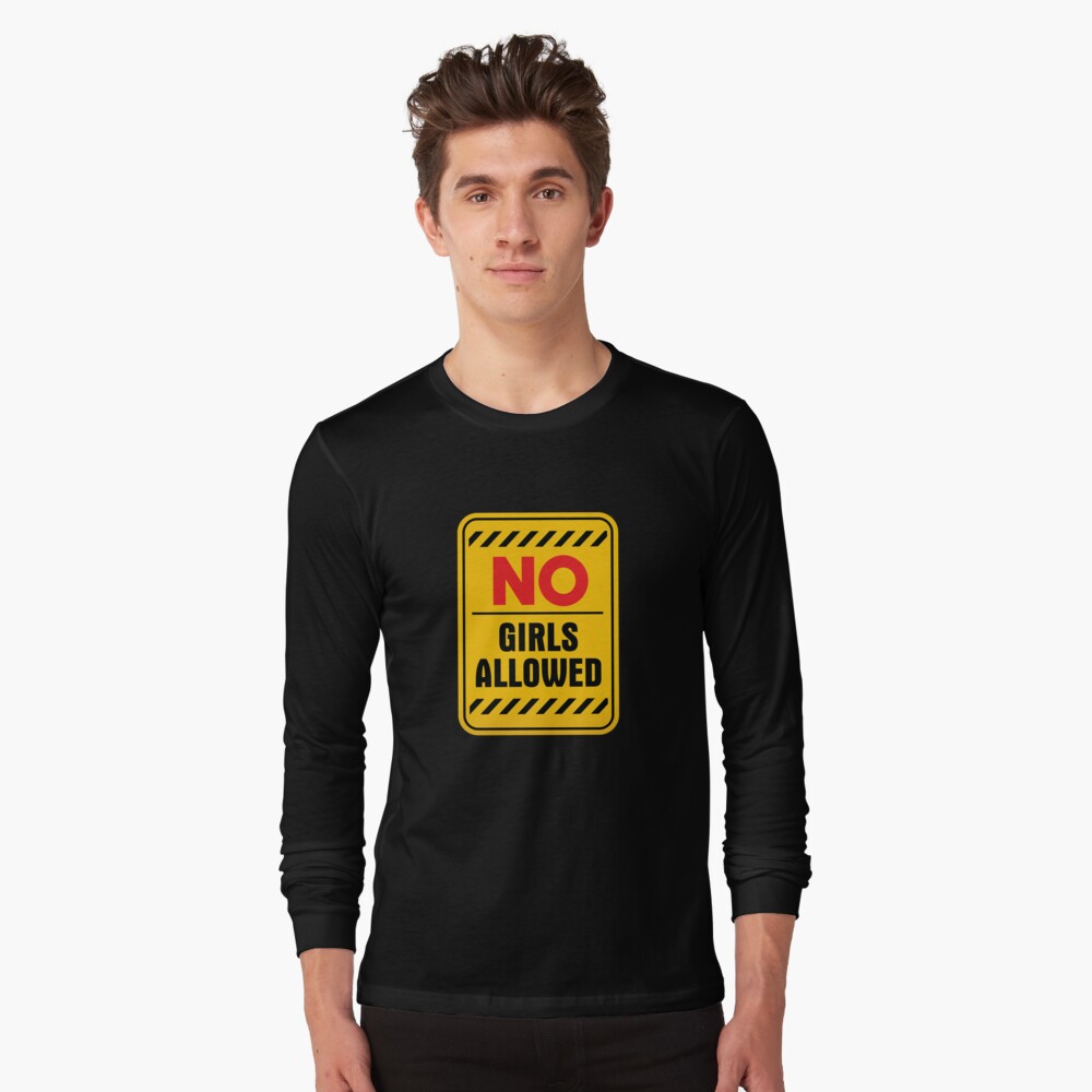 No Girls Allowed Illustration 4389628 - Megapixl