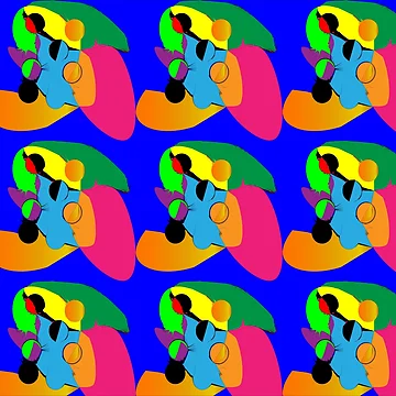 Artwork thumbnail, Color Pattern | Colorful Pattern | Cool Color Patterns | Patterns Colorful by Dream Wear
