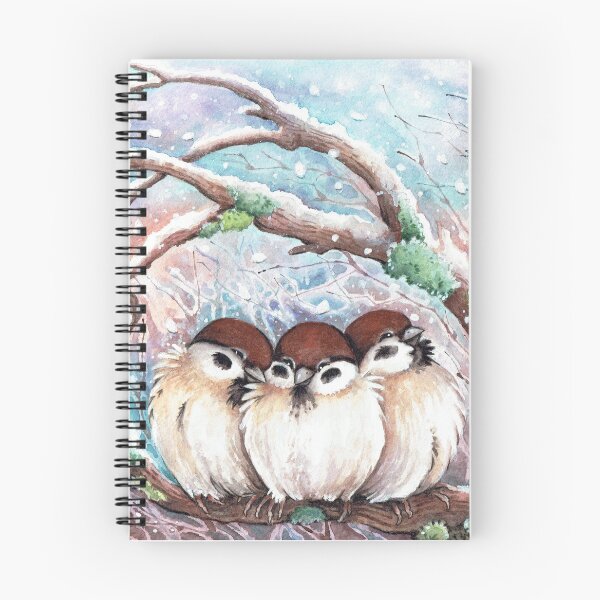 Item preview, 3 sparrows designed and sold by Julia Klein.