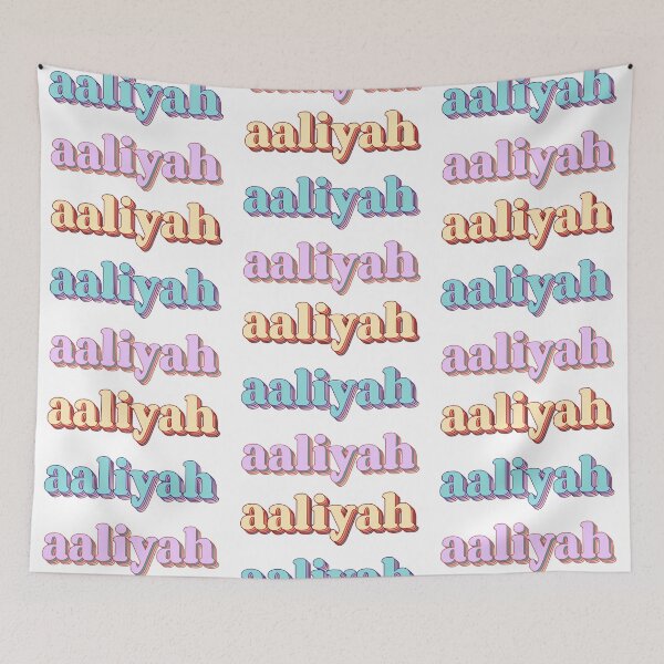 Item preview, Aaliyah Word Art designed and sold by Arexus.