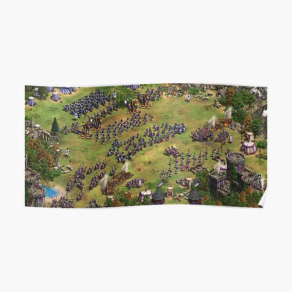 Capture d'écran de Age of Empires II War Poster