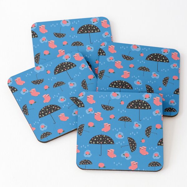 Item preview, Rainy Days in Blue designed and sold by StephRoche.